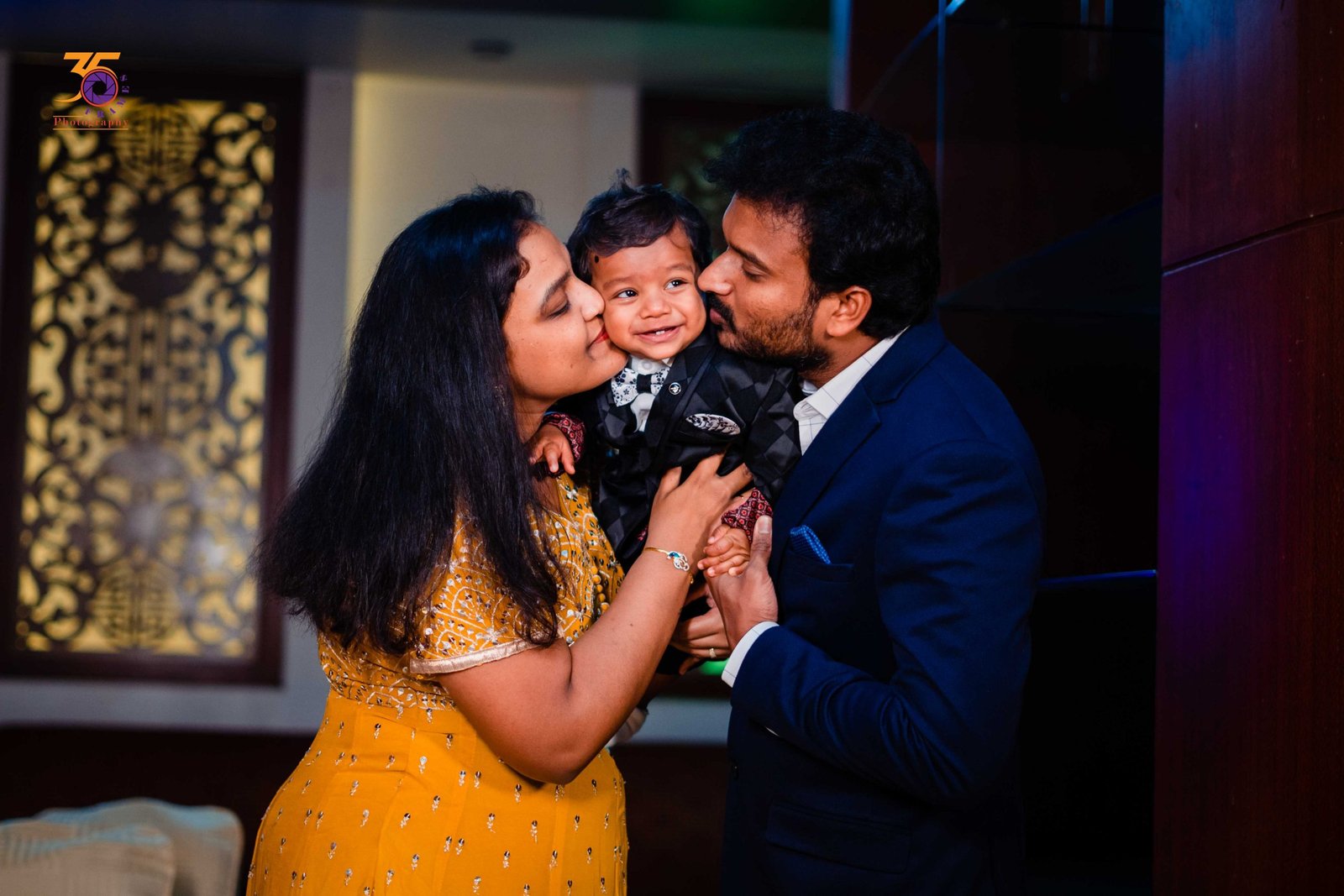 Three generations, one morning — Naming ceremony photography by 35 Frames, Bengaluru